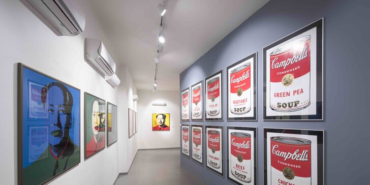 2 vstupenky na výstavu Warhol/Warhola: grafiky, časopisy i Warholův příběh