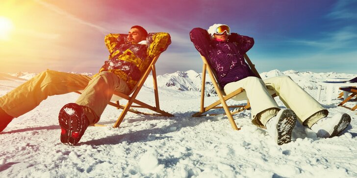 Aktivní zima na Lipně s polopenzí a možností lyžování v blízkém Rakousku