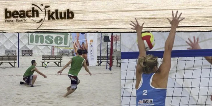 299 Kč za pronájem beach volejbalového kurtu ve vyhřívané hale na Pankráci! Hodina na kurtech s perfektním zázemím a zábava s přáteli se slevou až 50 %.