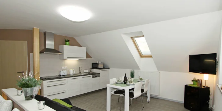 3- nebo 4denní romantika v luxusních apartmánech na pomezí Českého ráje