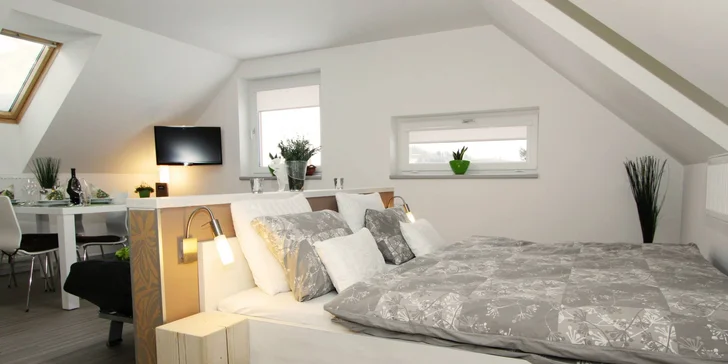 3- nebo 4denní romantika v luxusních apartmánech na pomezí Českého ráje