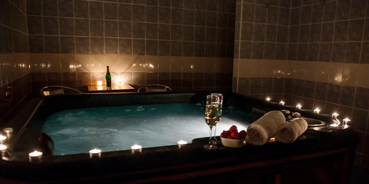 Relax v privátním wellness se saunou, vířivkou nebo obojím