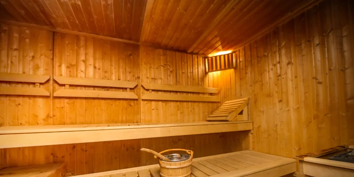 Relax v privátním wellness se saunou, vířivkou nebo obojím
