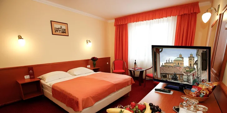 4* pobyt v maďarském Egeru: polopenze, neomezený wellness a prohlídka vinného sklípku