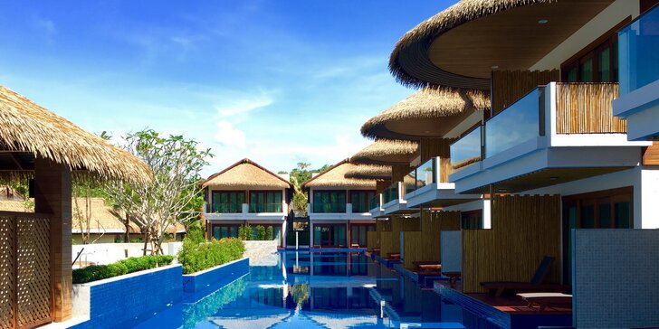 6–12 nocí v nádherném 4* resortu v Thajsku, bazén s wellness částí na ostrově Krabi