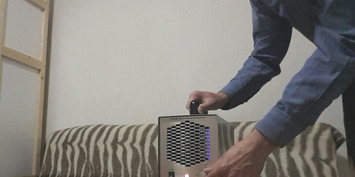 Dokonalá čistota - dezinfekce ozónem: místnost, lednička i textílie