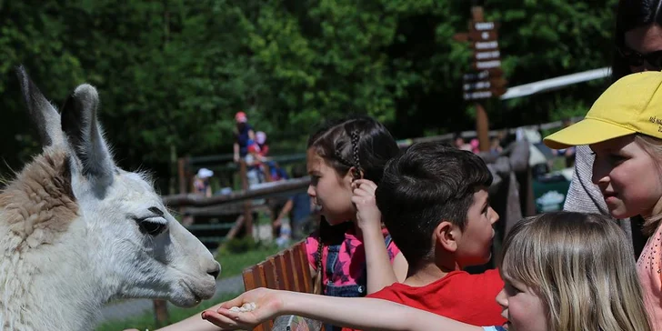 Celodenní rodinný vstup do Farmaparku Soběhrdy 1 + 1 zdarma