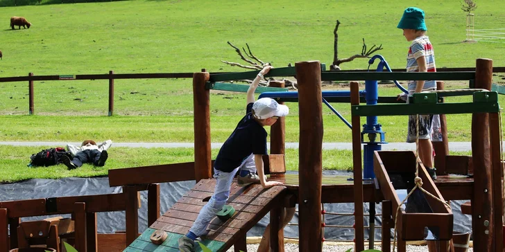 Celodenní rodinný vstup do Farmaparku Soběhrdy 1 + 1 zdarma