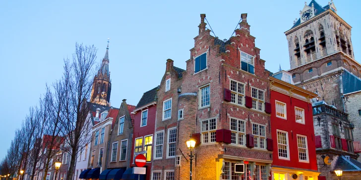 Na silvestra do Holandska: 1 noc, Haag, Delft i ohňostroje v Amsterdamu