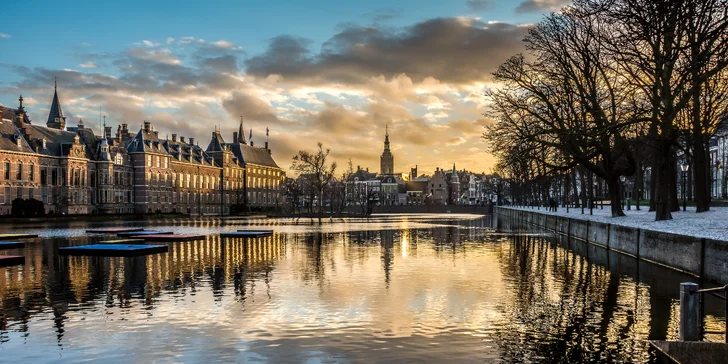 Na silvestra do Holandska: 1 noc, Haag, Delft i ohňostroje v Amsterdamu