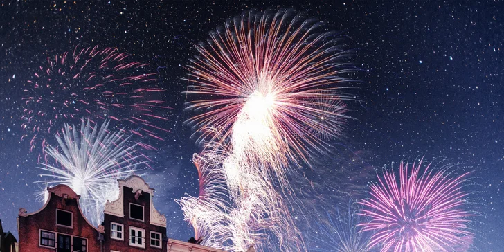 Na silvestra do Holandska: 1 noc, Haag, Delft i ohňostroje v Amsterdamu