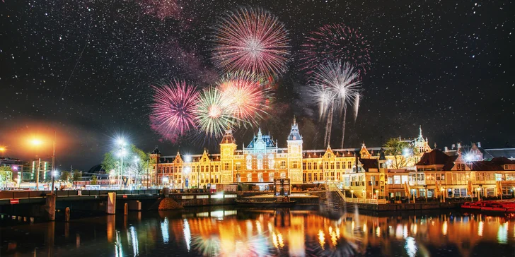Na silvestra do Holandska: 1 noc, Haag, Delft i ohňostroje v Amsterdamu