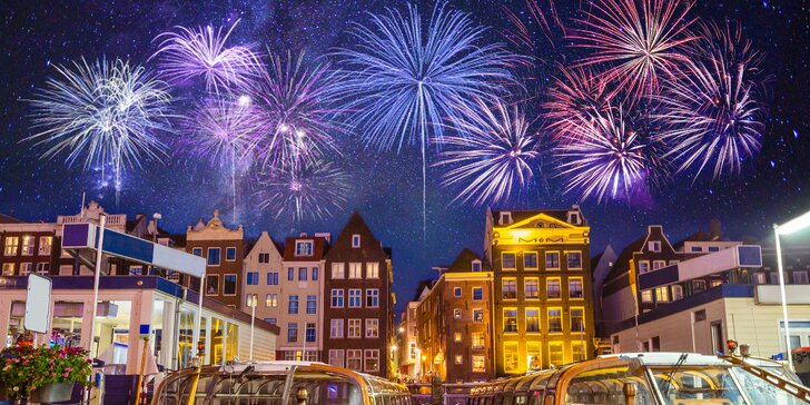 Na silvestra do Holandska: 1 noc, Haag, Delft i ohňostroje v Amsterdamu