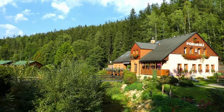 Aktivní dovolená v Adršpachu s možností zaslouženého wellness odpočinku