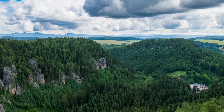 Aktivní dovolená v Adršpachu s možností zaslouženého wellness odpočinku