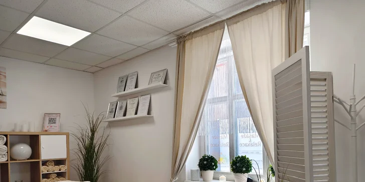 V klidné atmosféře salonu si dopřejete hluboké uvolnění.
