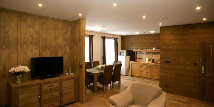 Pobyt na Jičínsku v krásném apartmánu pro 4 osoby s privátním wellness