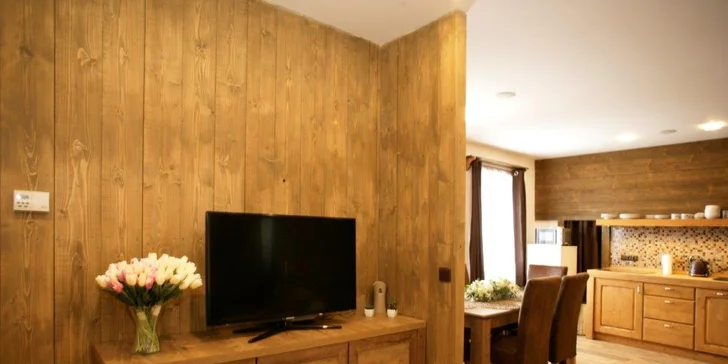 Pobyt na Jičínsku v krásném apartmánu pro 4 osoby s privátním wellness