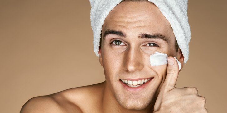 Kosmetické ošetření pleti pro muže s masáží, nebo peelingem Biodroga
