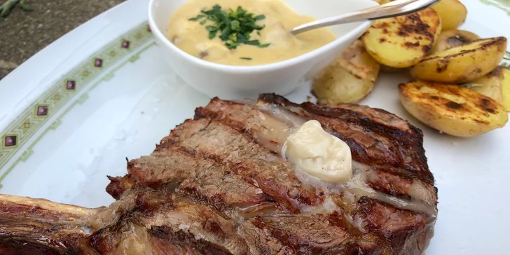 Pobyt v penzionu blízko Okoře: 1 nebo 2 noci, snídaně a degustační menu nebo 1000 Kč na jídlo