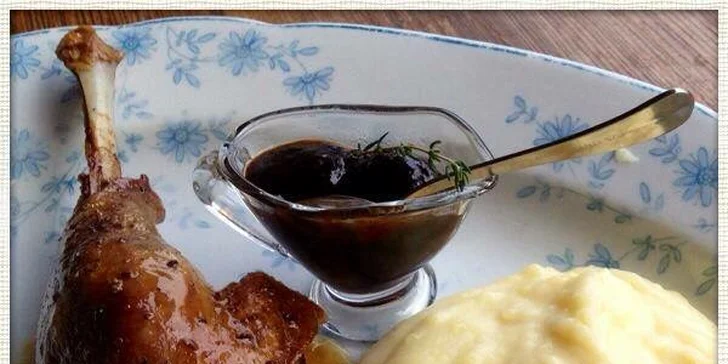 Dárkový voucher na cokoli z menu oceňované venkovské restaurace