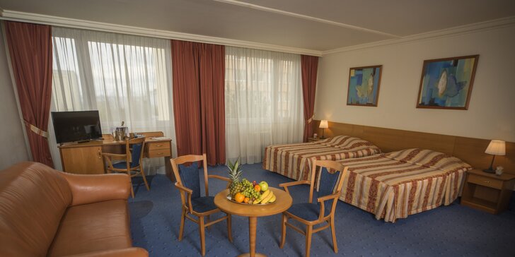 3 nebo 4 dny v Top hotelu Praha - polopenze, neomezené wellness, fitness