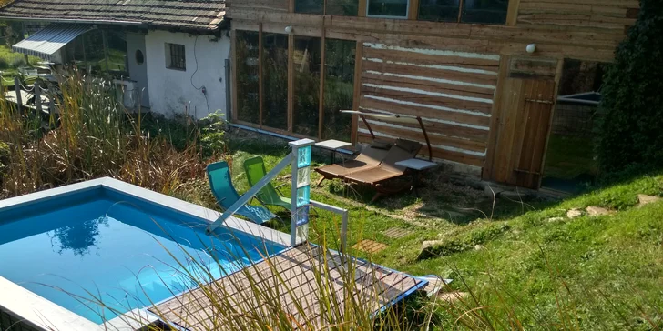 Božský klid jako u babičky: 2 noci ve skleněném apartmá, snídaně i sauna