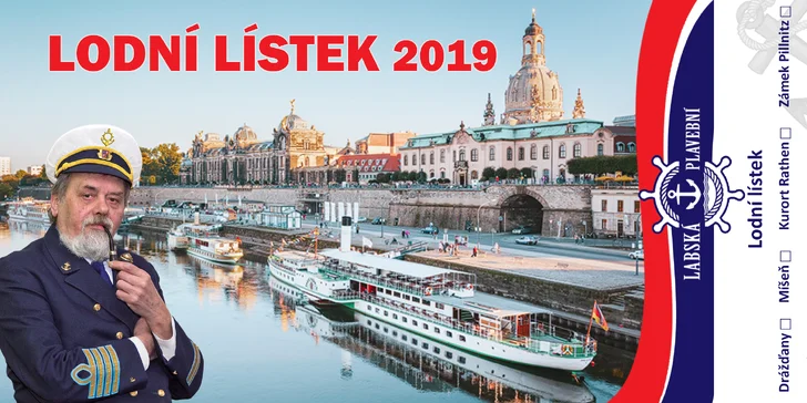 Romantická plavba do Drážďan s programem a občerstvením