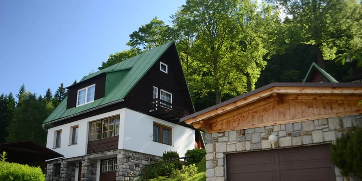 Chata pro až 10 osob blízko centra Špindlu: termíny přes celé léto 2019