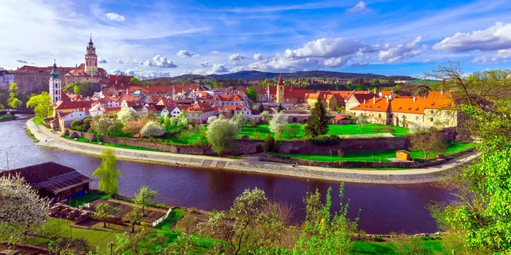 Pohoda v penzionu v Českém Krumlově: pěkný pokoj či apartmán