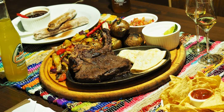Ochutnejte pravé Mexiko: tříchodové menu i s digestivem pro dvě osoby
