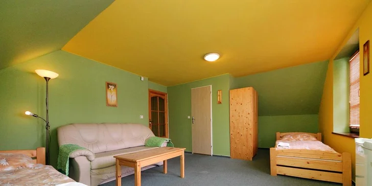 Rodinný penzion kousek od areálu Polevsko: pobyt pro 2 či 4 osoby, snídaně