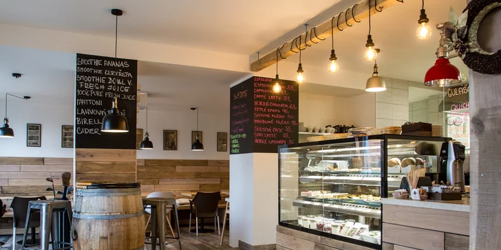 Brunch ve Wake up Café: Výběr ze dvou variant pro 1 i 2 osoby