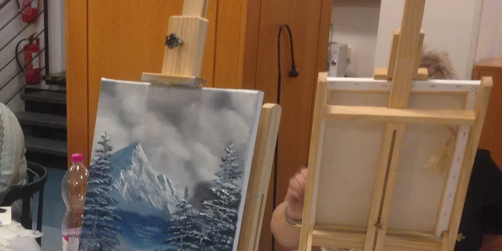 Více než klasická olejomalba: Kurz olejomalby ®Bob Ross pro začátečníky