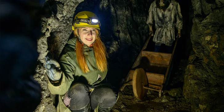 Dobrodružství hluboko pod zemí: prohlídka štoly Johannes u Božího Daru