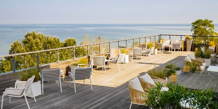 Kołobrzeg: luxusný rodinný hotel pri pláži, strava, wellness aj zábava pre deti