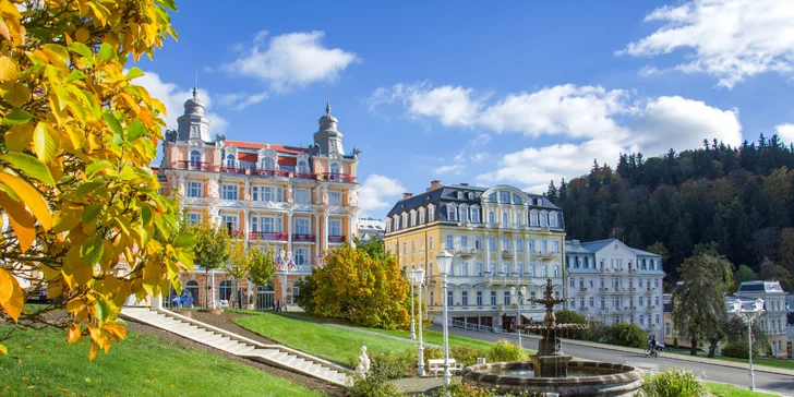Odpočinek v klidné části Mariánských Lázní: hotel s wellness procedurami i chorvatská kuchyně