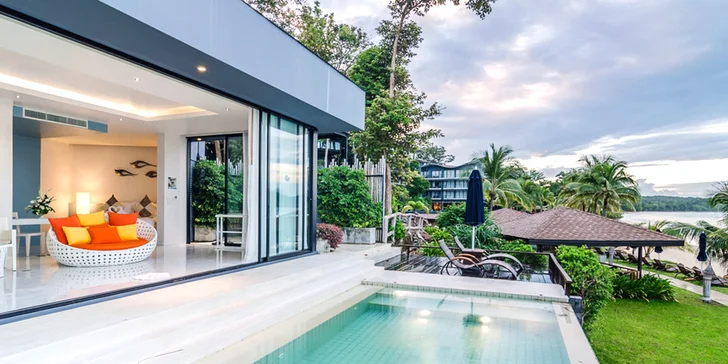 4* resort v Thajsku: 7–14 nocí, snídaně, velký bazén, 100 m od pláže