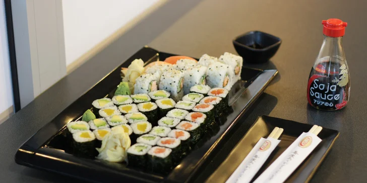 Japonsko v Ostravě: 13, 32 i 43 ks sushi s tuňákem, olihní i hřebenatkou