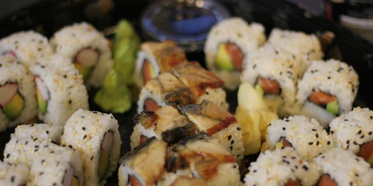 Japonsko v Ostravě: 13, 32 i 43 ks sushi s tuňákem, olihní i hřebenatkou