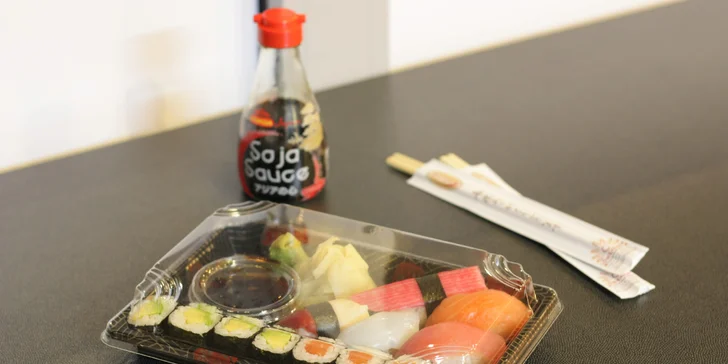 Japonsko v Ostravě: 13, 32 i 43 ks sushi s tuňákem, olihní i hřebenatkou