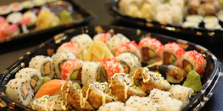 Japonsko v Ostravě: 13, 32 i 43 ks sushi s tuňákem, olihní i hřebenatkou