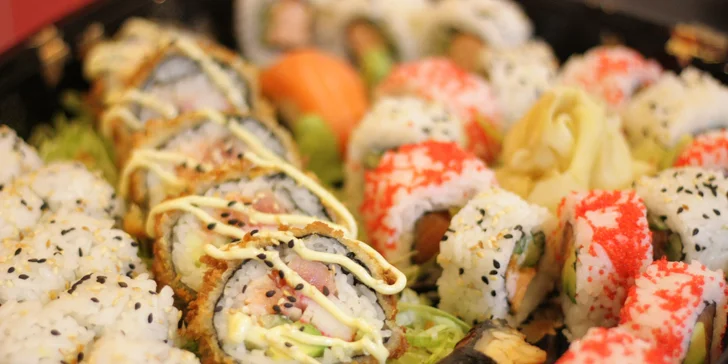 Japonsko v Ostravě: 13, 32 i 43 ks sushi s tuňákem, olihní i hřebenatkou