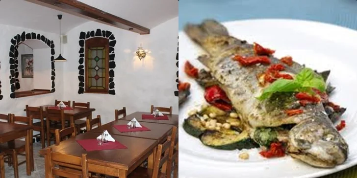2x Grilovaný pstruh na roštu pro dvě osoby