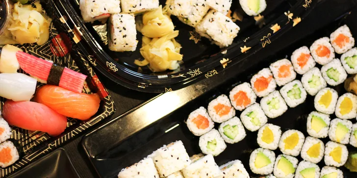 Japonsko v Ostravě: 13, 32 i 43 ks sushi s tuňákem, olihní i hřebenatkou