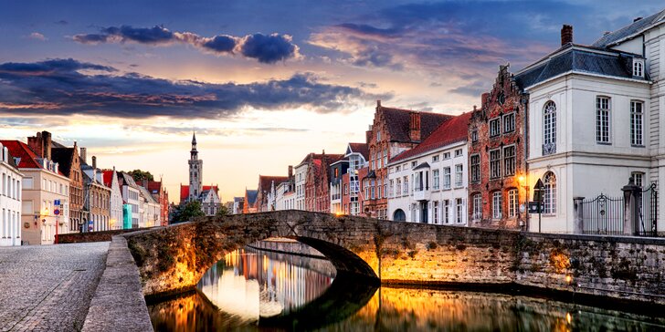 Zažijte krásnou atmosféru v belgických Bruggách