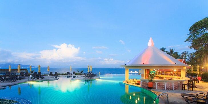 Exotický 4* resort v Thajsku: 6–12 nocí, snídaně, bazén s vířivkou, u pláže