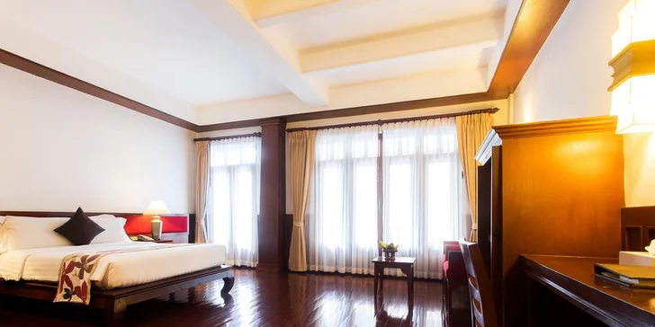 Exotický 4* resort v Thajsku: 6–12 nocí, snídaně, bazén s vířivkou, u pláže