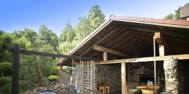 Pobyt na Jičínsku v krásném apartmánu pro 4 osoby s privátním wellness