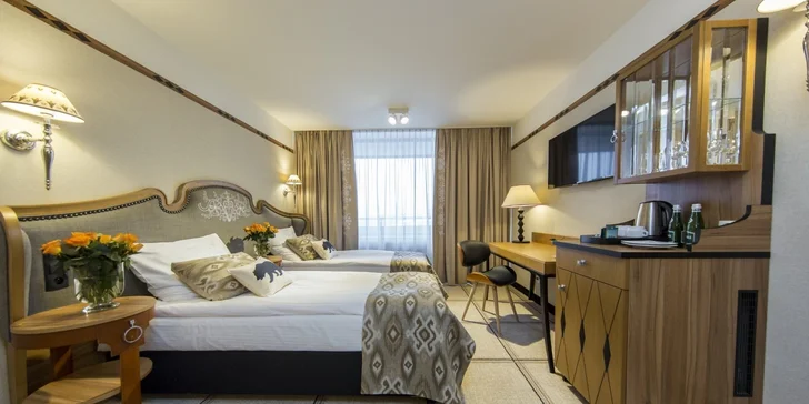 Pobyt v legendárním hotelu v polských Tatrách se snídaní či polopenzí